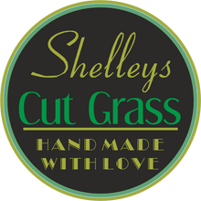 Load image into Gallery viewer, logo design for our cut grass wax melts
